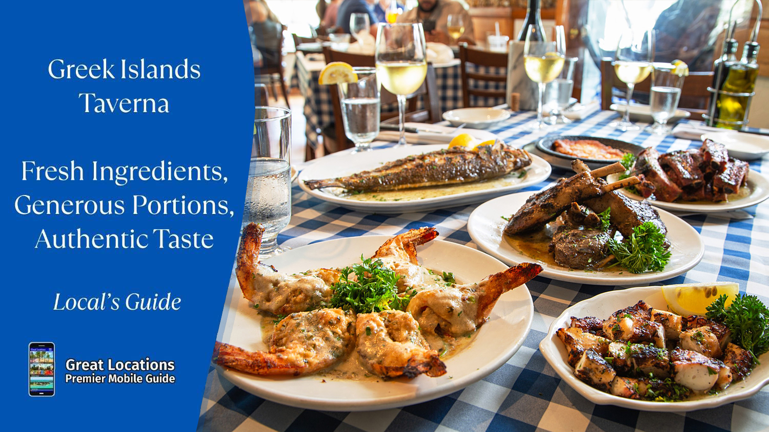 Greek Islands Taverna - Fresh Ingredients, Generous Portions, Authentic Taste