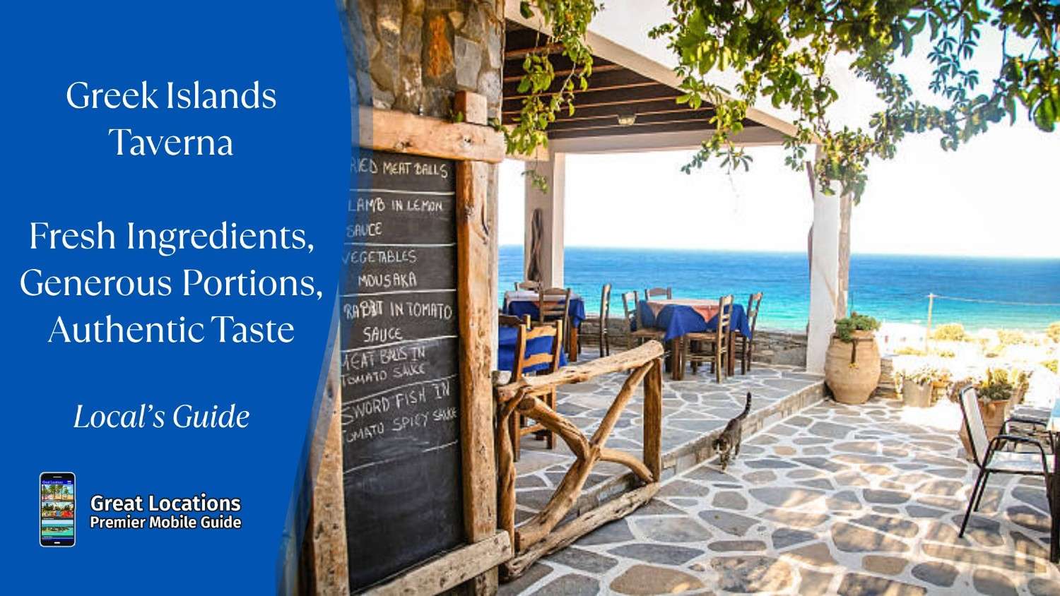 Greek Islands Taverna - Fresh Ingredients, Generous Portions, Authentic Taste