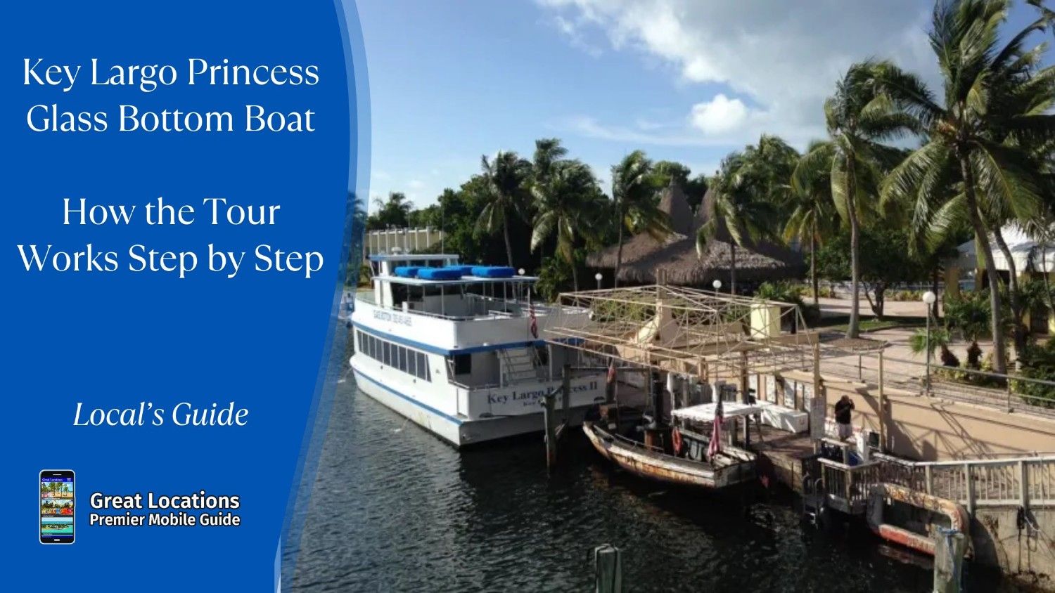Key Largo Princess Glass Bottom Boat - How the Tour Works Step by Step