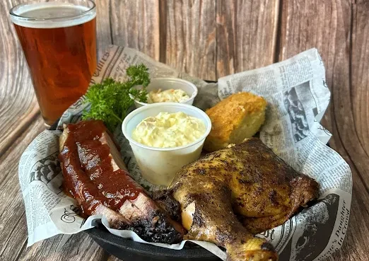 The Nest BBQ Combo Platter