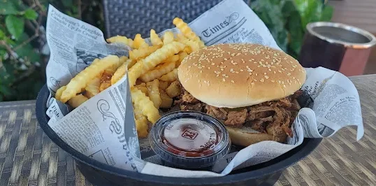 The Nest BBQ Pork Sandwich