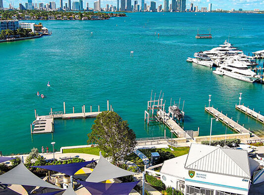 Miami Beach Water Taxi Maurice Gibb Park