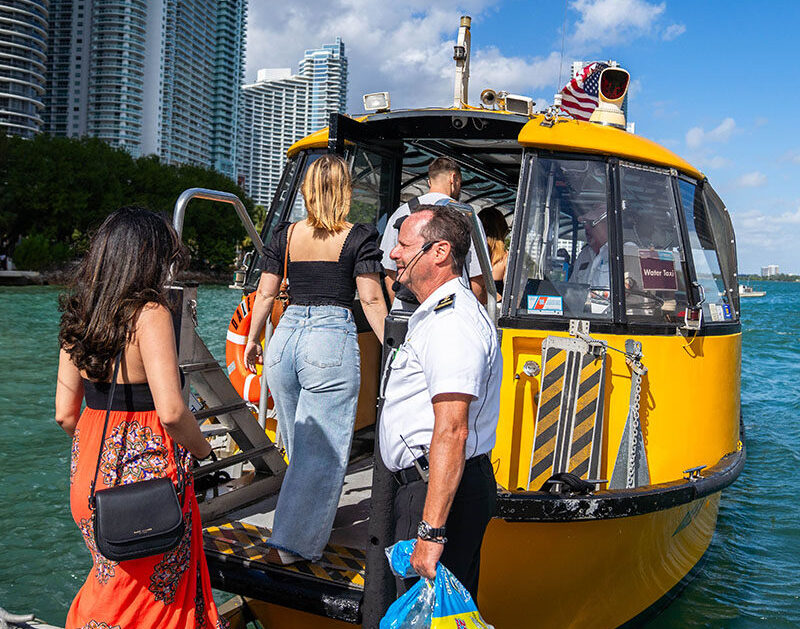 Miami Beach Water Taxi Pick Up