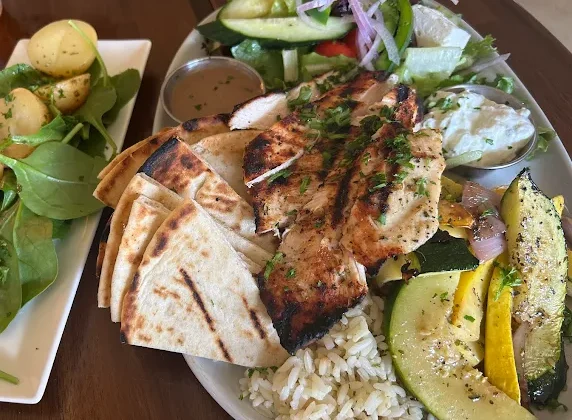 EAT HELLENIC Grilled Chicken Platter